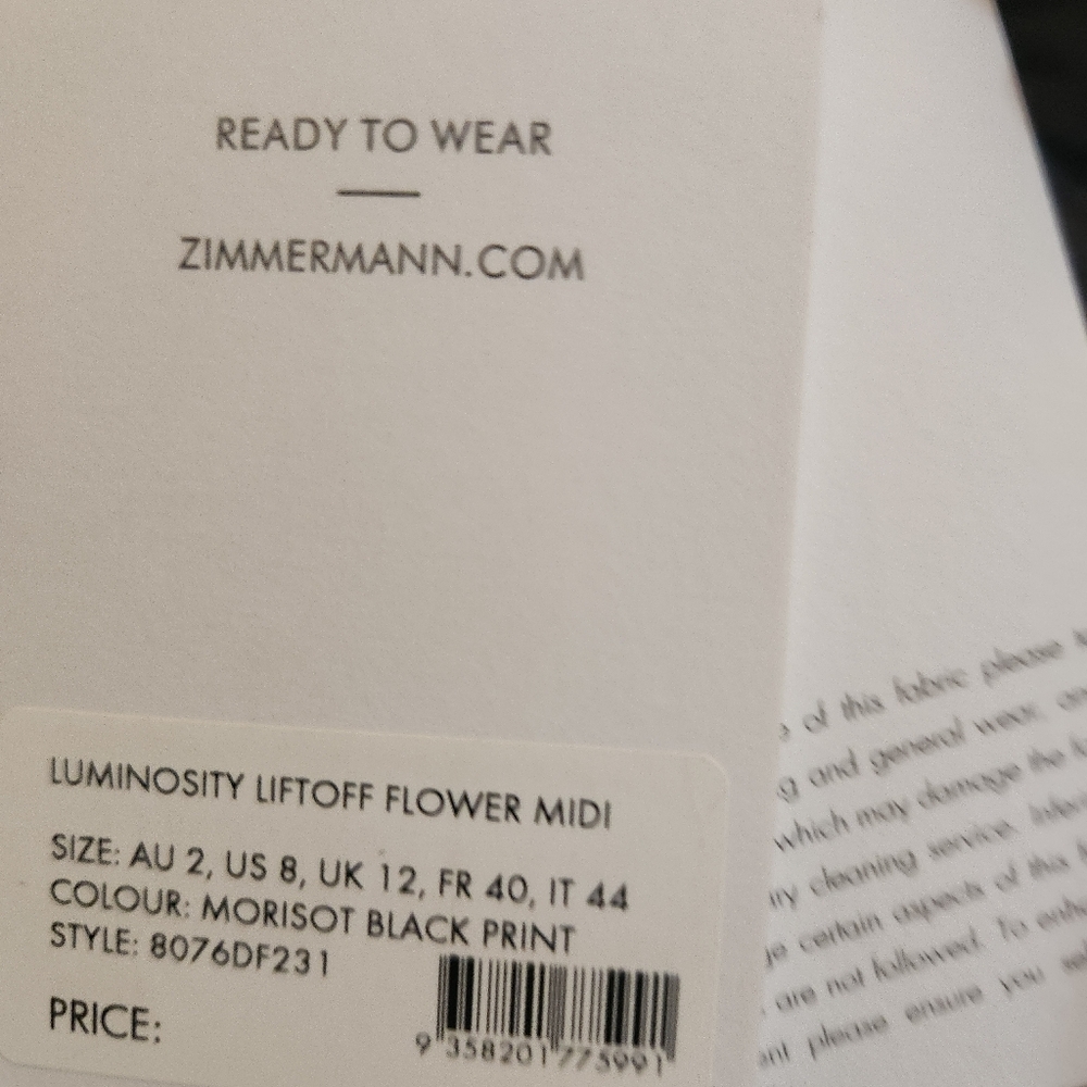 Zimmermann TOP - Picture 7 of 10